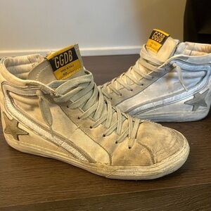 Golden Goose Slide High Top Sneaker Size 39